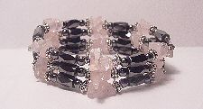 Rose Quartz Magnetic Bracelet