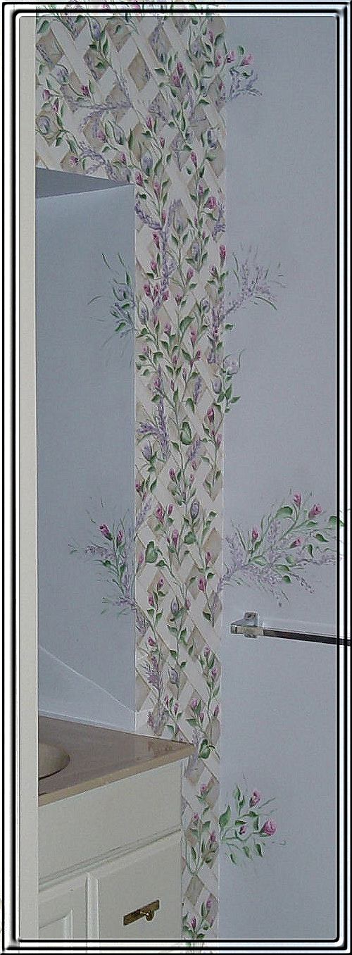 Full View Of Bathroom Wall